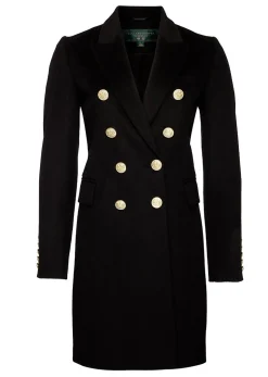 Holland Cooper Coats-Knightsbridge Coat Black