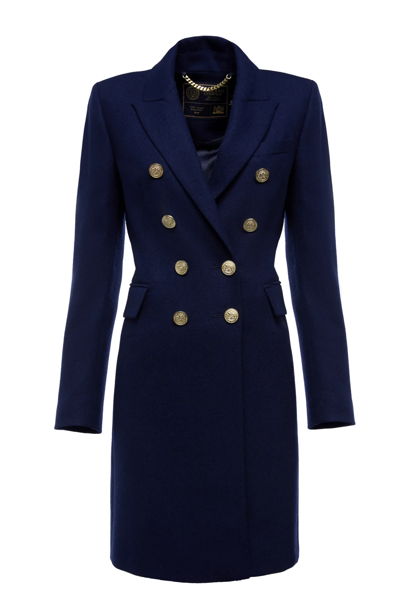 Holland Cooper Coats|In Stock Tailoring-Knightsbridge Coat Navy