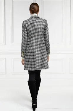 Holland Cooper Coats|In Stock Tailoring-Knightsbridge Coat Houndstooth