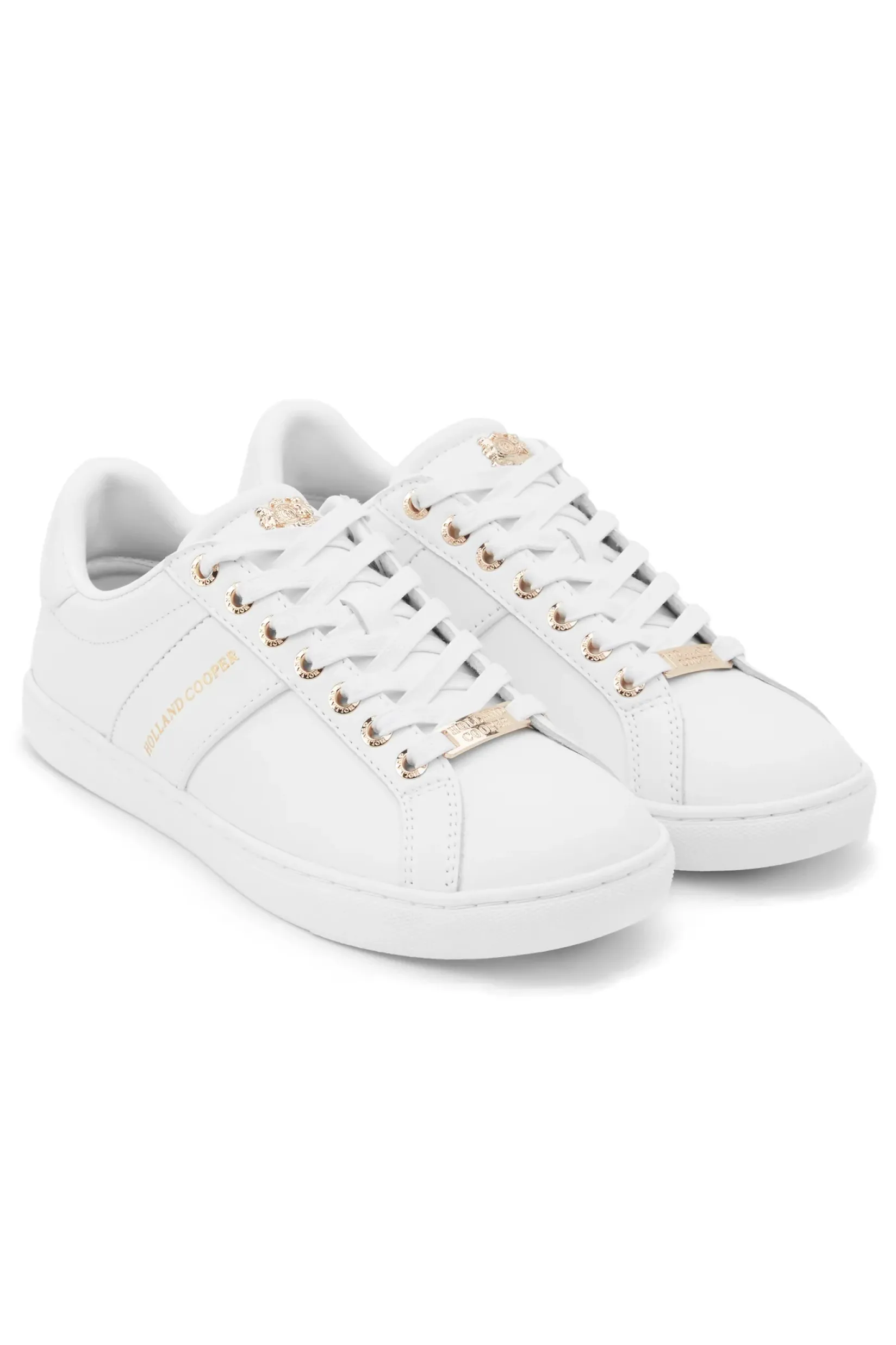 Holland Cooper Gifts For Her|Trainers-Knightsbridge Court Trainer White