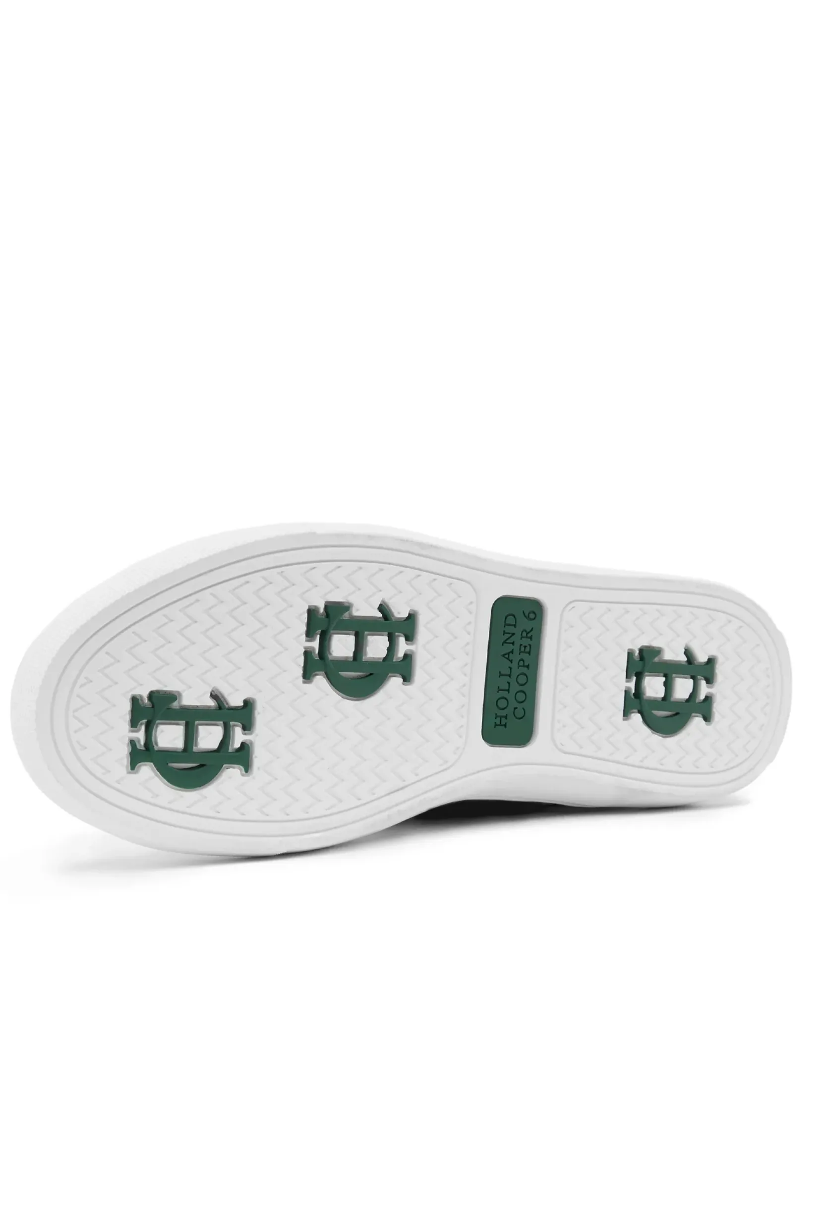 Holland Cooper Trainers|Footwear-Knightsbridge Court Trainer Black Croc