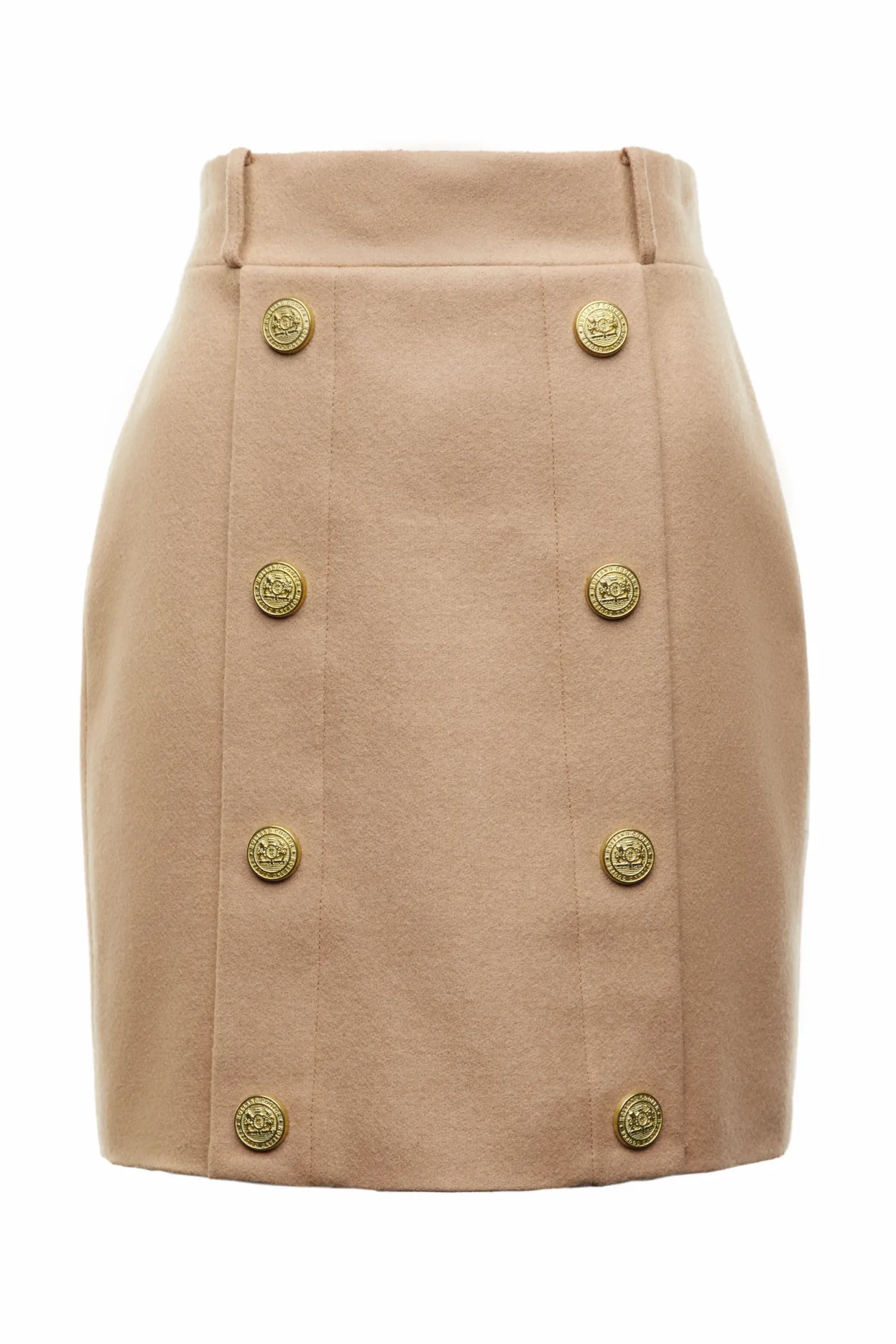 Holland Cooper Skirts|Workwear Wardrobe-Knightsbridge Skirt Camel
