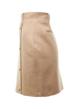 Holland Cooper Skirts|Workwear Wardrobe-Knightsbridge Skirt Camel