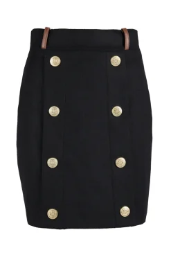 Holland Cooper Skirts|In Stock Tailoring-Knightsbridge Skirt Soft Black Tan