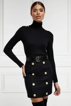 Holland Cooper Skirts|In Stock Tailoring-Knightsbridge Skirt Soft Black