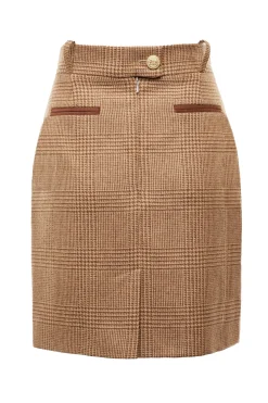Holland Cooper Skirts|In Stock Tailoring-Knightsbridge Skirt Tawny