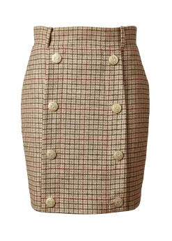 Holland Cooper In Stock Tailoring|Skirts-Knightsbridge Skirt Charlton Tweed