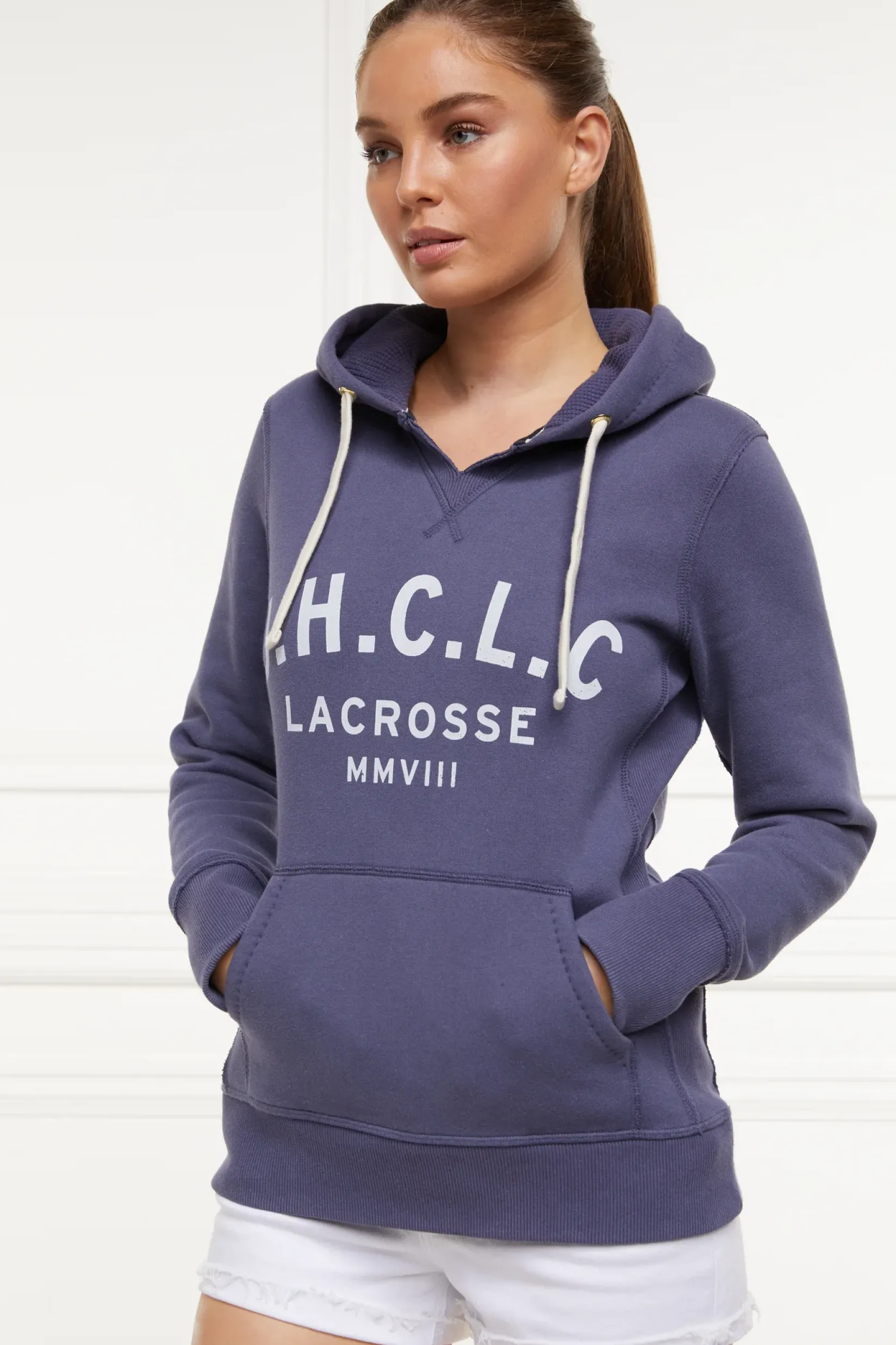 Holland Cooper Hoodies|Casualwear-Lacrosse Hoodie