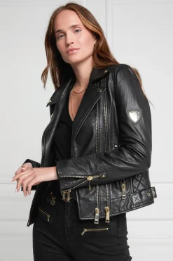 Holland Cooper Jackets|Wardrobe Staples-Leather Biker Jacket