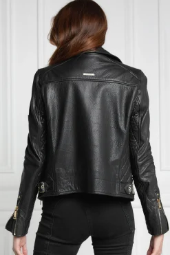 Holland Cooper Jackets|Wardrobe Staples-Leather Biker Jacket