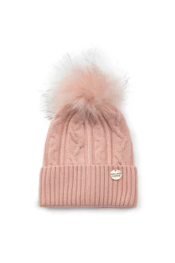 Holland Cooper Little Gifting|Bobble Hats-Little Bobble Hat Soft Pink