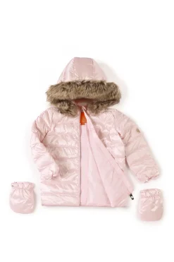 Holland Cooper Little Gifting|The Coat Den-Little Hewitts Puffer Light Pink