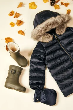 Holland Cooper Little Gifting|The Coat Den-Little Hewitts Puffer Ink Navy