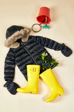 Holland Cooper Little Gifting|The Coat Den-Little Hewitts Puffer Ink Navy