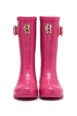 Holland Cooper Little Gifting|The Wellie Den-Little Wellie - Junior Lollipop Pink