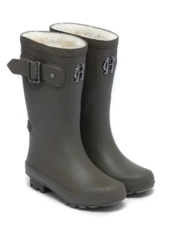 Holland Cooper Little Gifting|The Wellie Den-Little Wellie - Junior Dinosaur Green