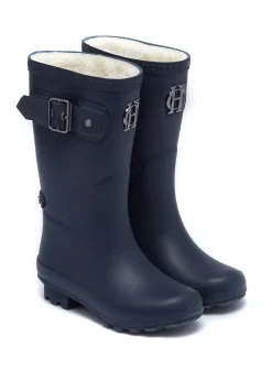 Holland Cooper Little Gifting|The Wellie Den-Little Wellie - Junior Midnight Feast Navy Matte
