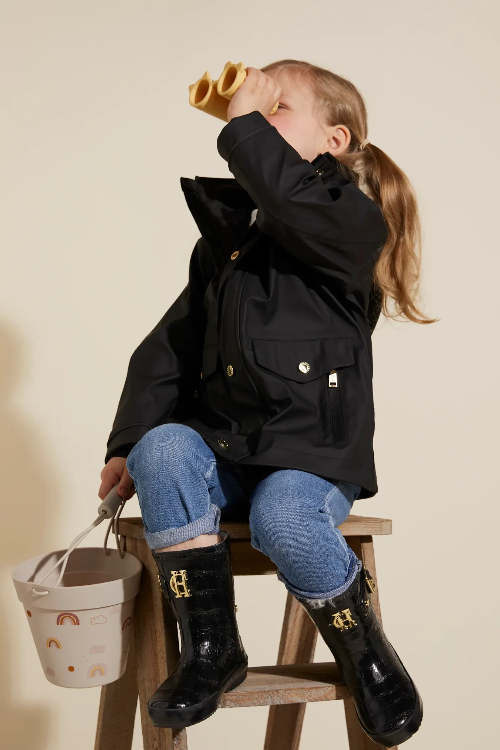 Holland Cooper Little Gifting|The Wellie Den-Little Wellie - Toddler Liquorice