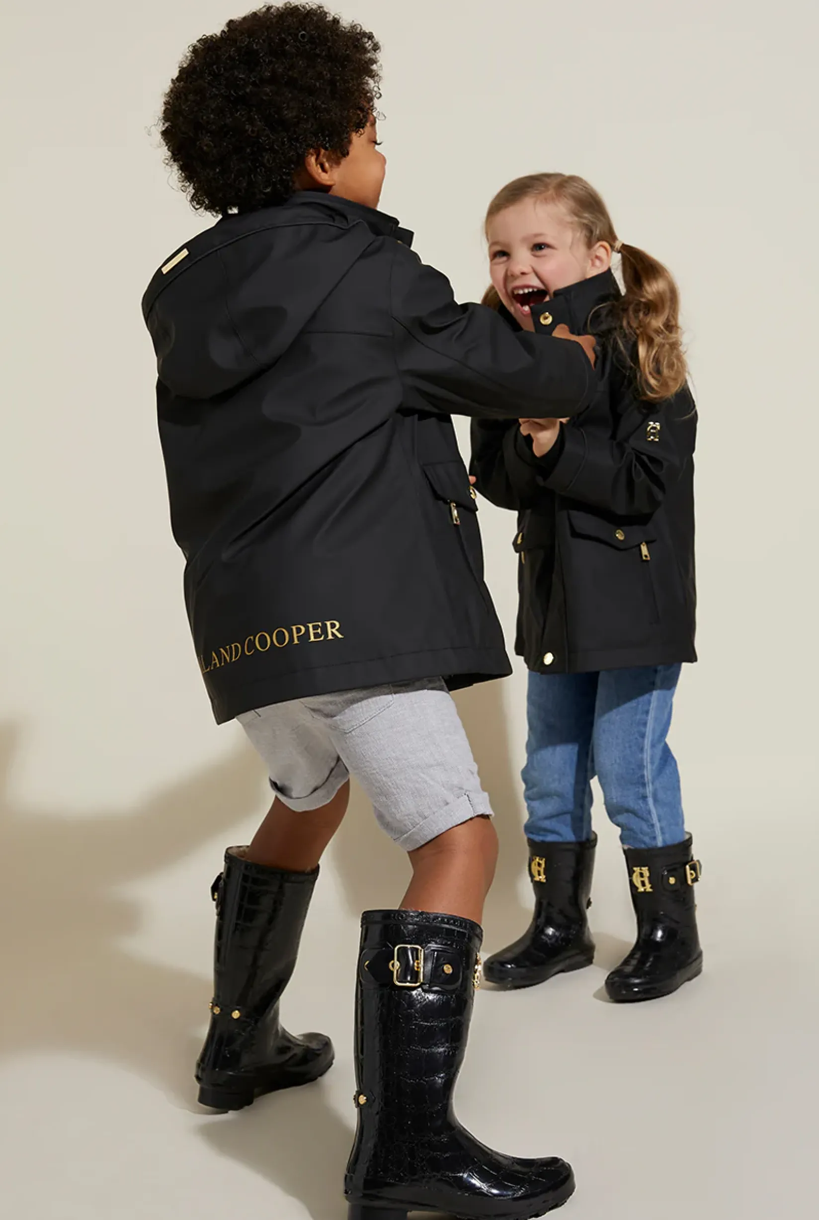 Holland Cooper Little Gifting|The Wellie Den-Little Wellie - Toddler Liquorice