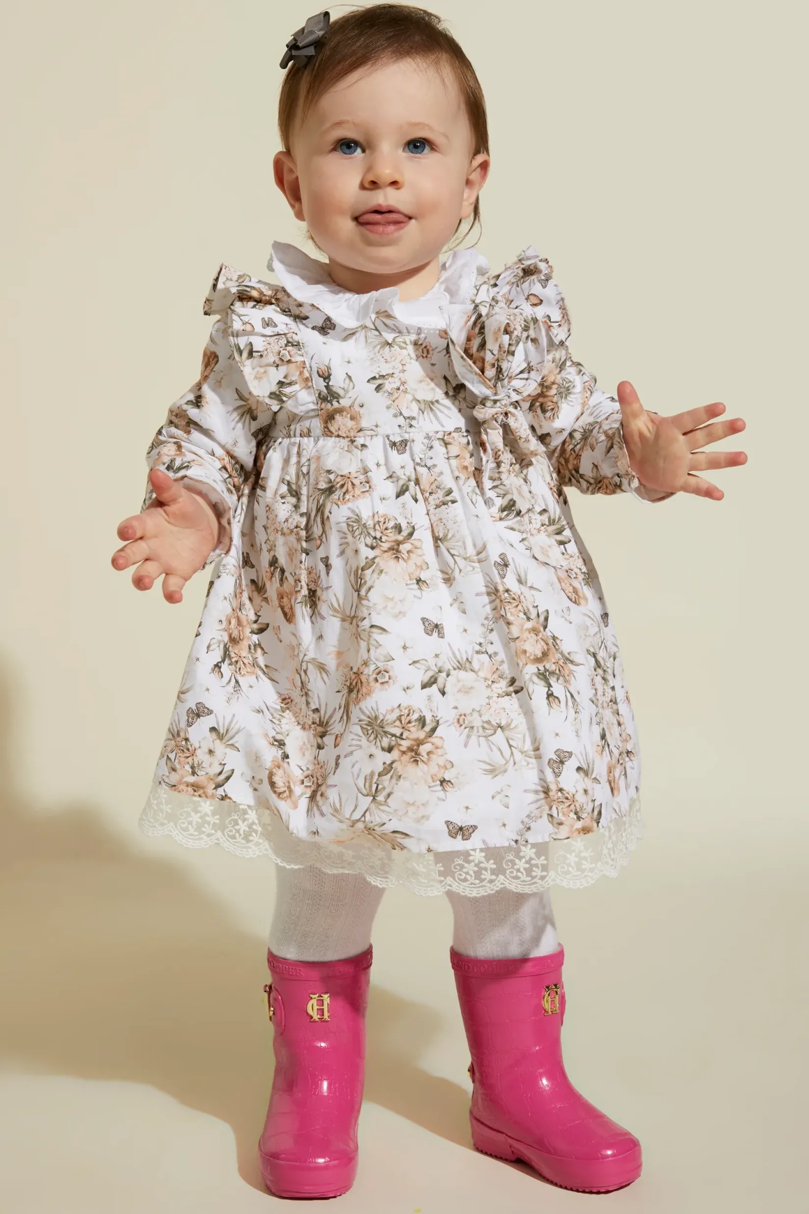 Holland Cooper Little Gifting|The Wellie Den-Little Wellie - Toddler Lollipop Pink