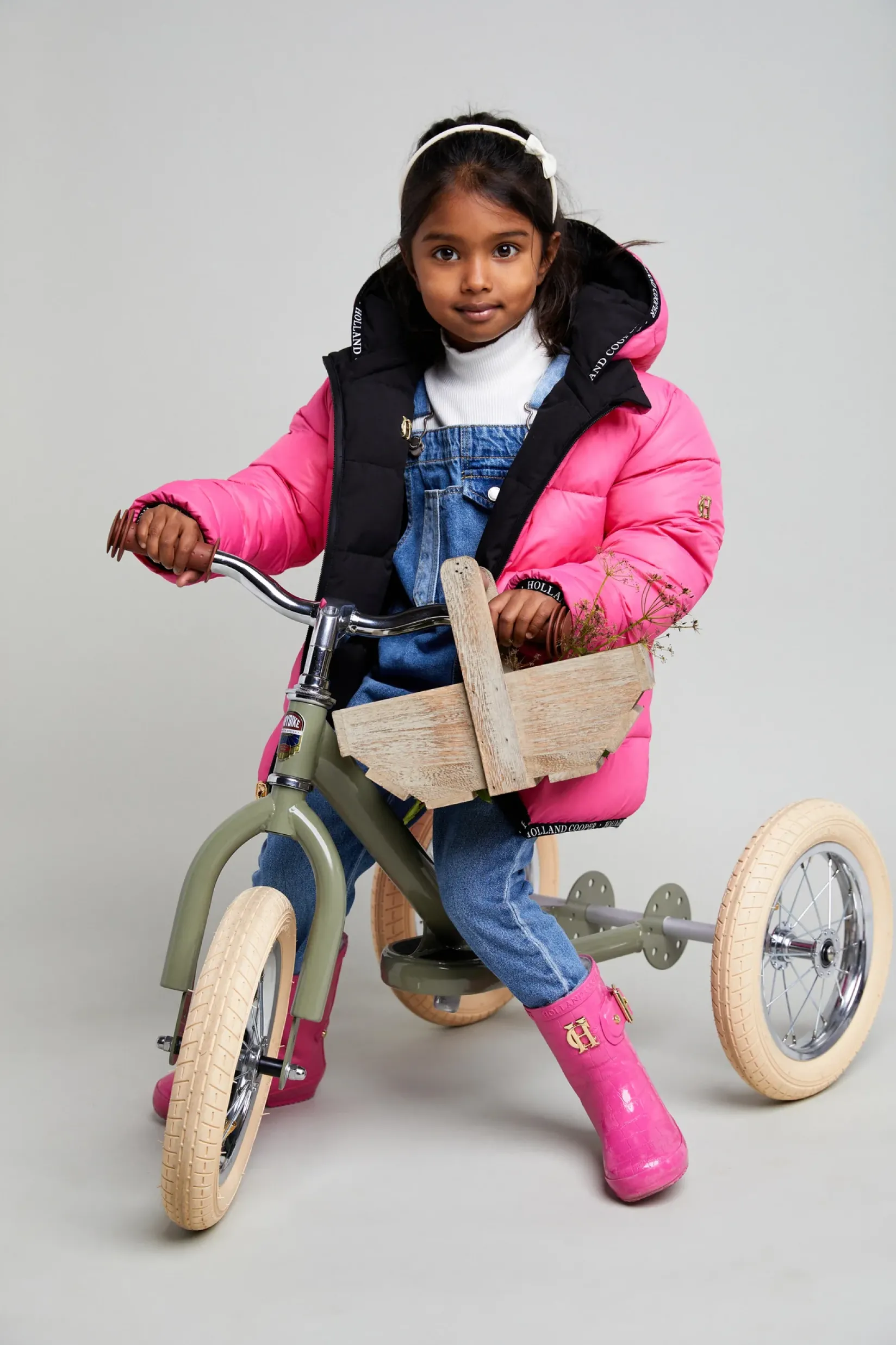 Holland Cooper Little Gifting|The Wellie Den-Little Wellie - Toddler Lollipop Pink