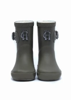 Holland Cooper Little Gifting|The Wellie Den-Little Wellie - Toddler Dinosaur Green