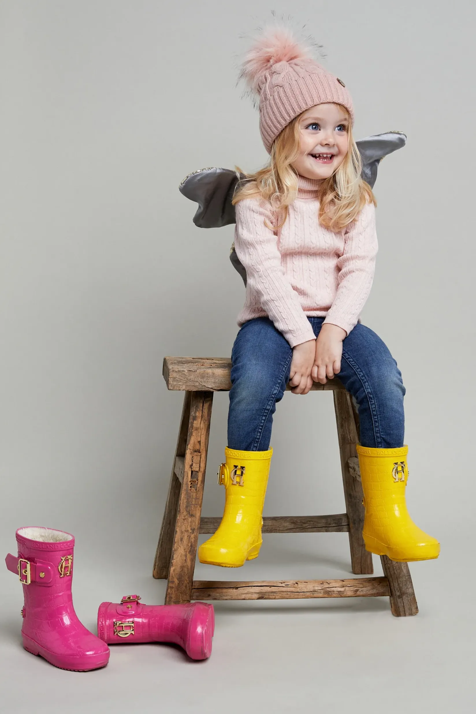 Holland Cooper Little Gifting|The Wellie Den-Little Wellie - Toddler Quack Yellow