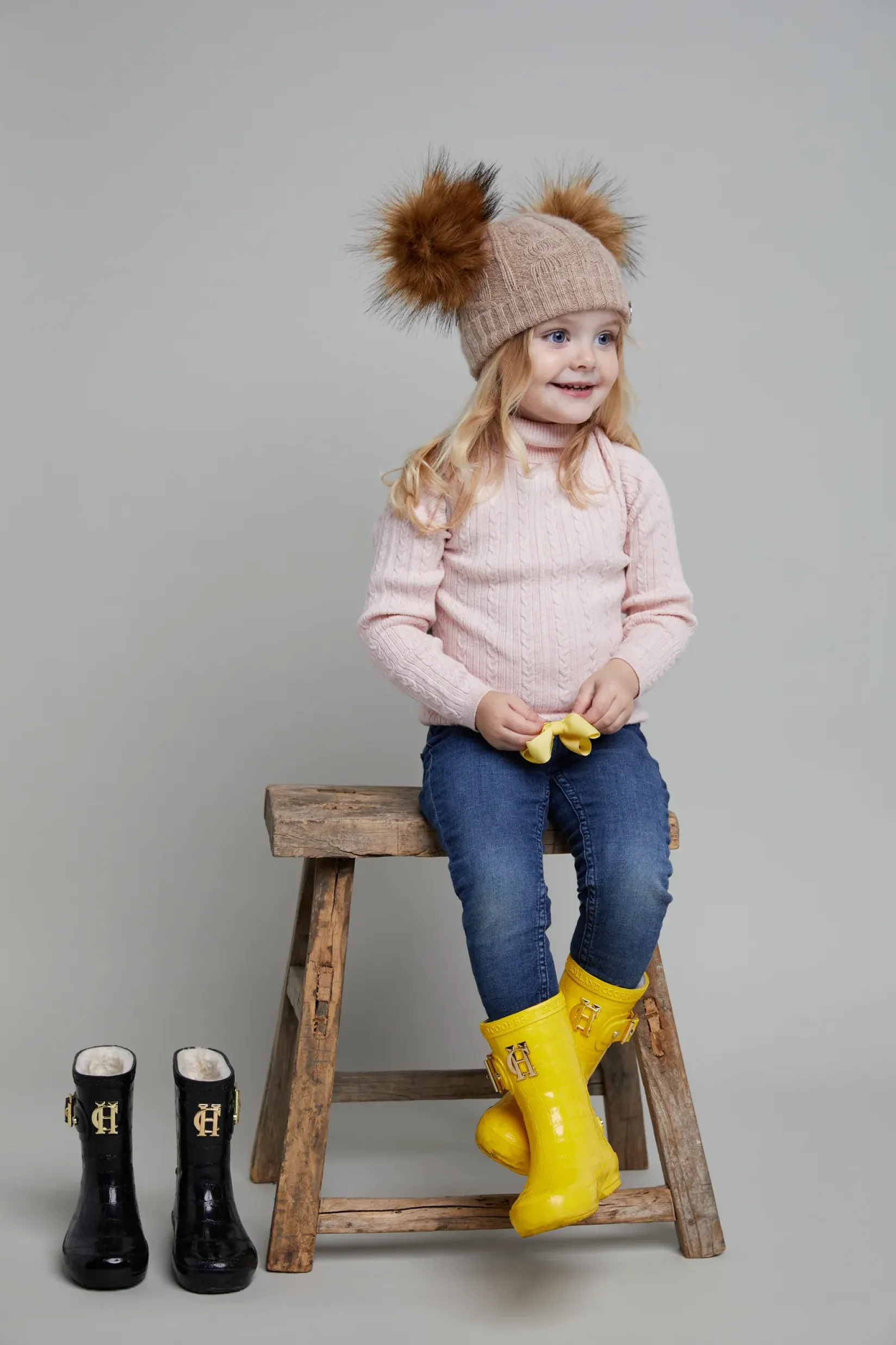 Holland Cooper Little Gifting|The Wellie Den-Little Wellie - Toddler Quack Yellow