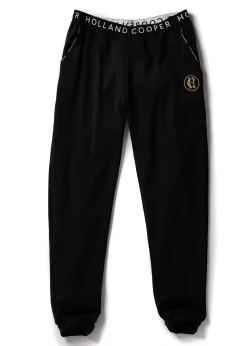 Holland Cooper Joggers|Casualwear-Lounge Jogger Black