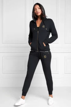 Holland Cooper Joggers|Casualwear-Lounge Jogger Black