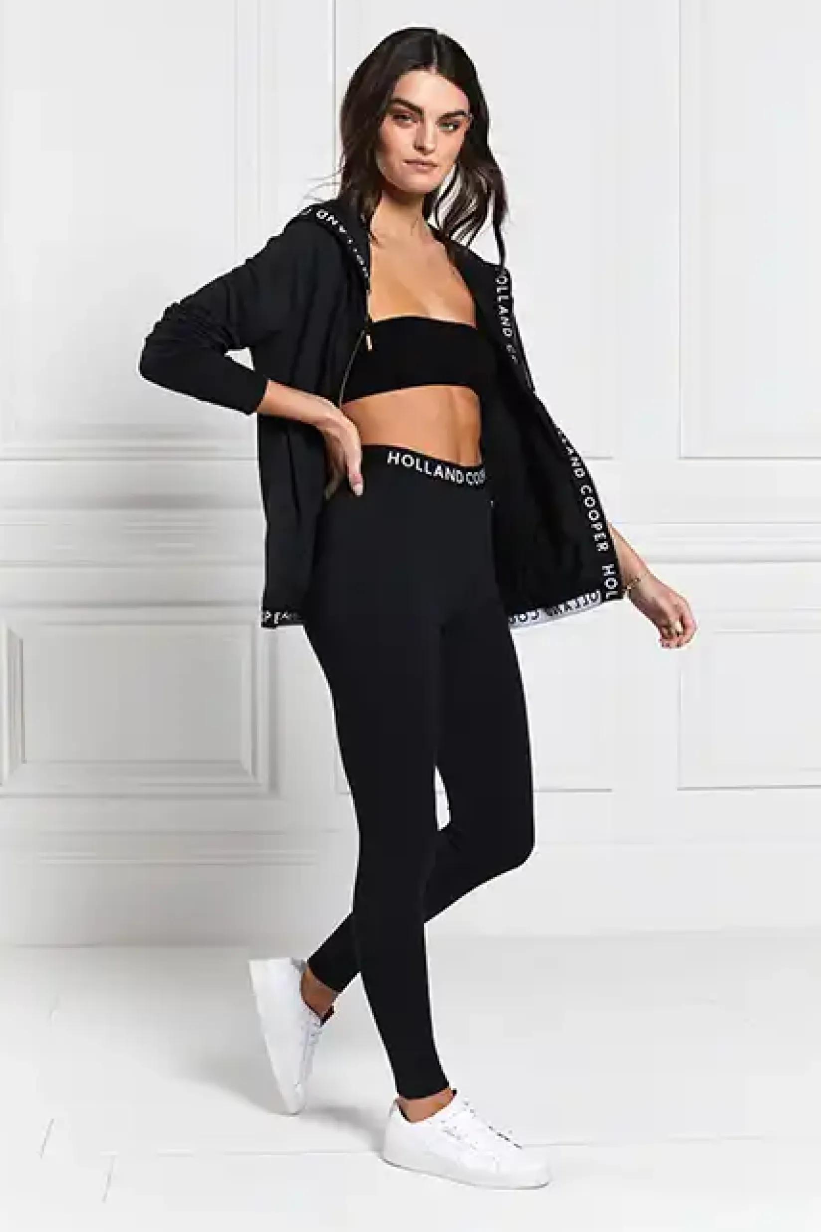 Holland Cooper Leggings|Casualwear-Lounge Legging Black