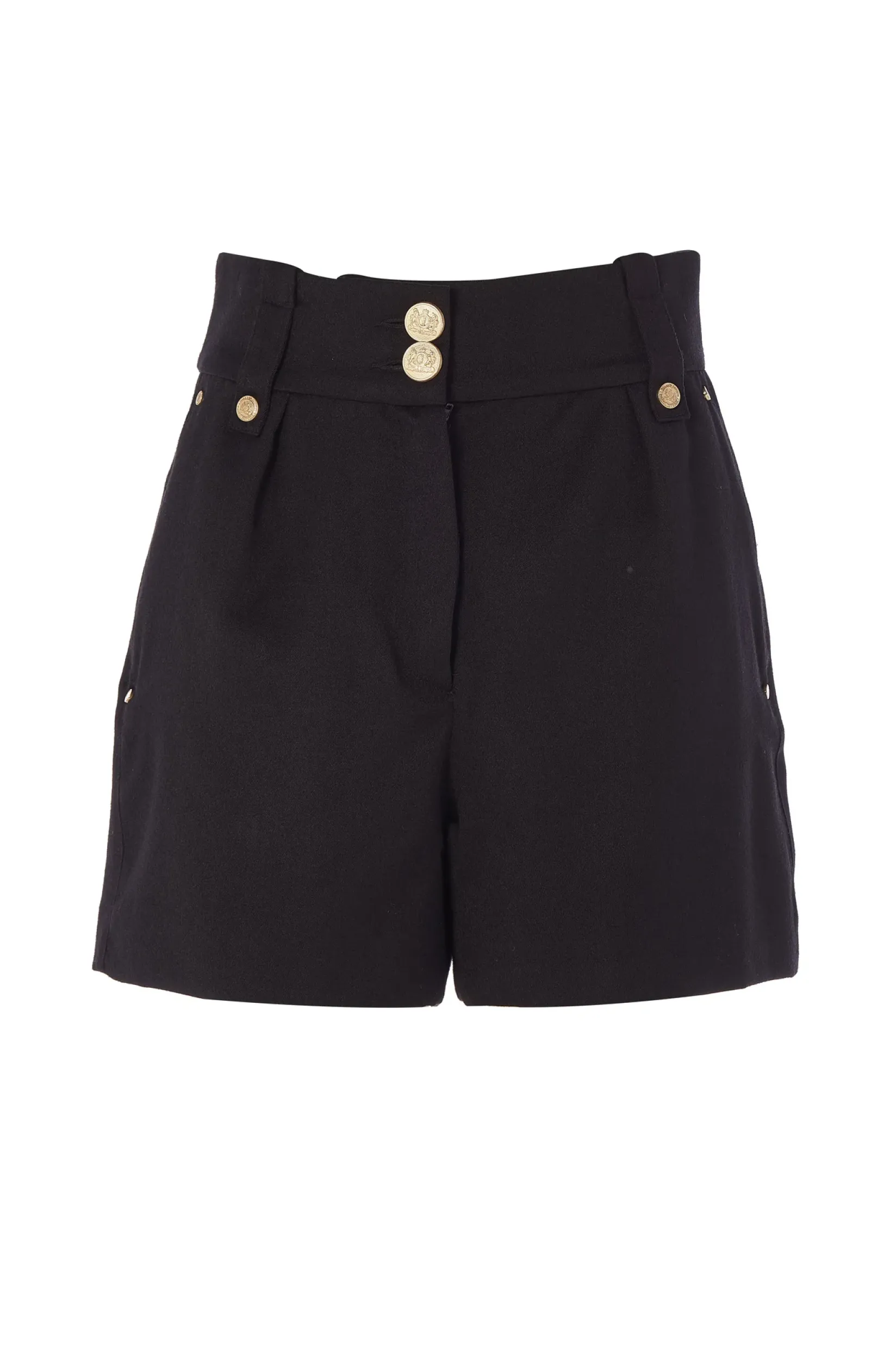 Holland Cooper Shorts|In Stock Tailoring-Luxe Tailored Short Black Barathea
