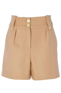 Holland Cooper Shorts|Wardrobe Staples-Luxe Tailored Short Camel