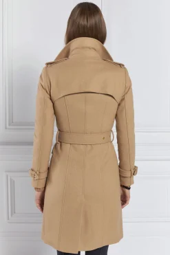 Holland Cooper Trench Coats|Coats-Marlborough Trench Coat Camel