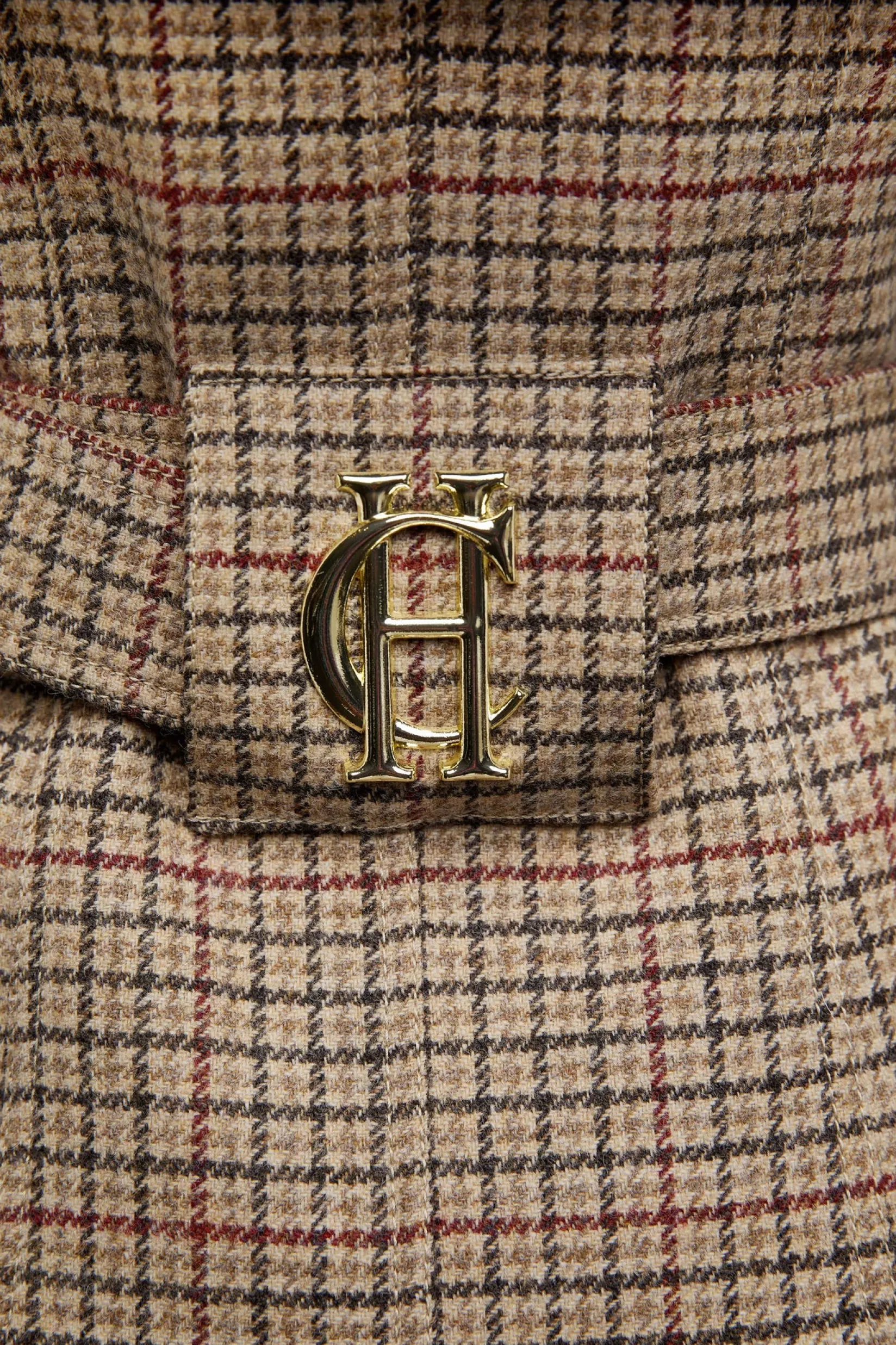 Holland Cooper Trench Coats|Coats-Marlborough Trench Coat Charlton Tweed