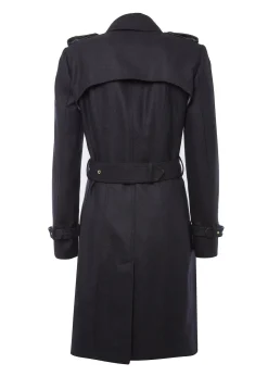 Holland Cooper Trench Coats|Coats-Marlborough Trench Coat Soft Navy