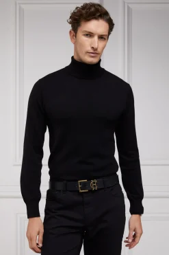Holland Cooper Gifts For Him|Belts-Men's Classic Belt Black