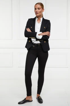 Holland Cooper Jeans|Shop By Product-Mid-Rise Jodhpur Jean Black