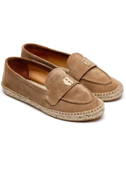 Holland Cooper Loafers|Footwear-Monaco Espadrille Loafer Taupe
