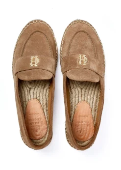 Holland Cooper Loafers|Footwear-Monaco Espadrille Loafer Taupe