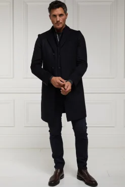 Holland Cooper Gifts For Him|Gilets-Nehru Gilet Navy Loxley