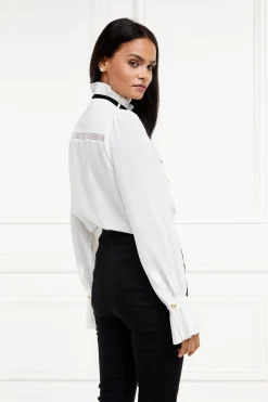 Holland Cooper Shirts & Blouses|Workwear Wardrobe-Olivia Tie Shirt