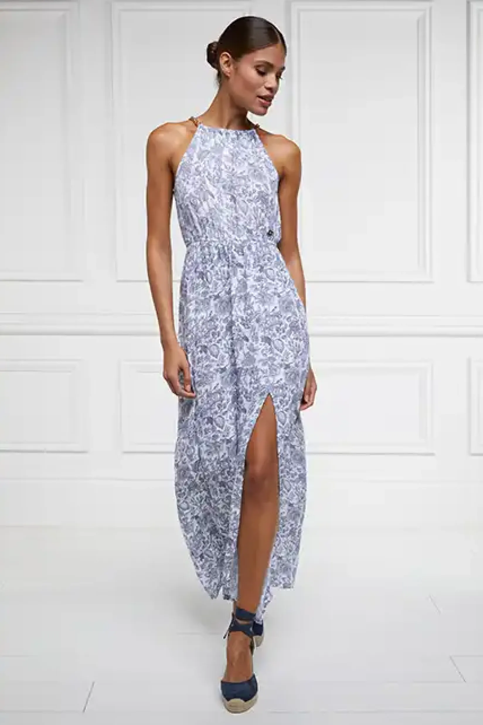 Holland Cooper Dresses|Shop By Product-Paloma Maxi Dress White Willow