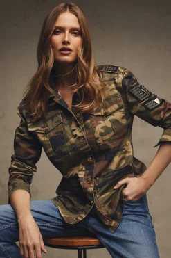 Holland Cooper Jackets|Jade's Top Picks-Premium Artillery Jacket Washed Camo