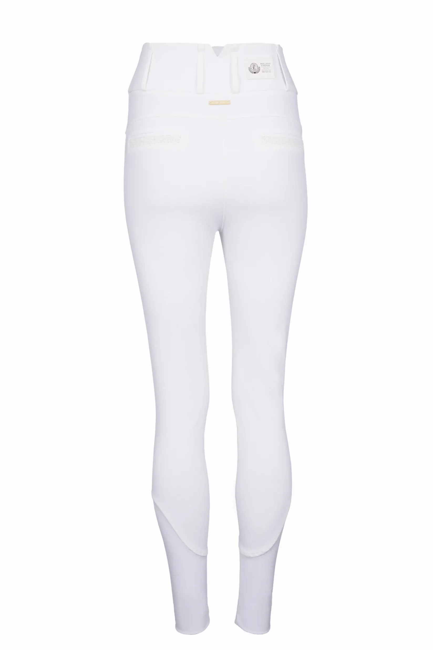 Holland Cooper Breeches|Competition Wear-Premium Competition High Rise Breeches White