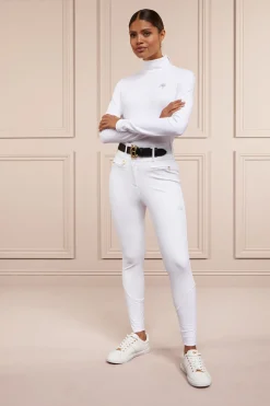 Holland Cooper Breeches|Competition Wear-Premium Competition High Rise Breeches White