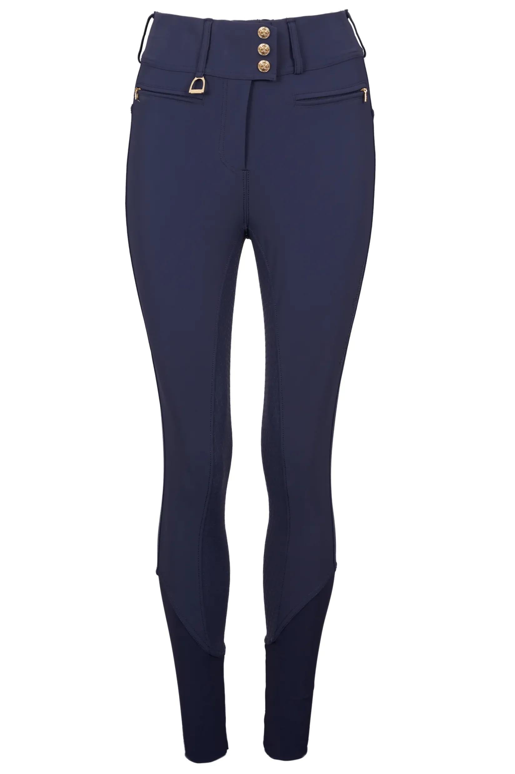 Holland Cooper Breeches|Shop By Product-Premium High Rise Breeches Yale Blue