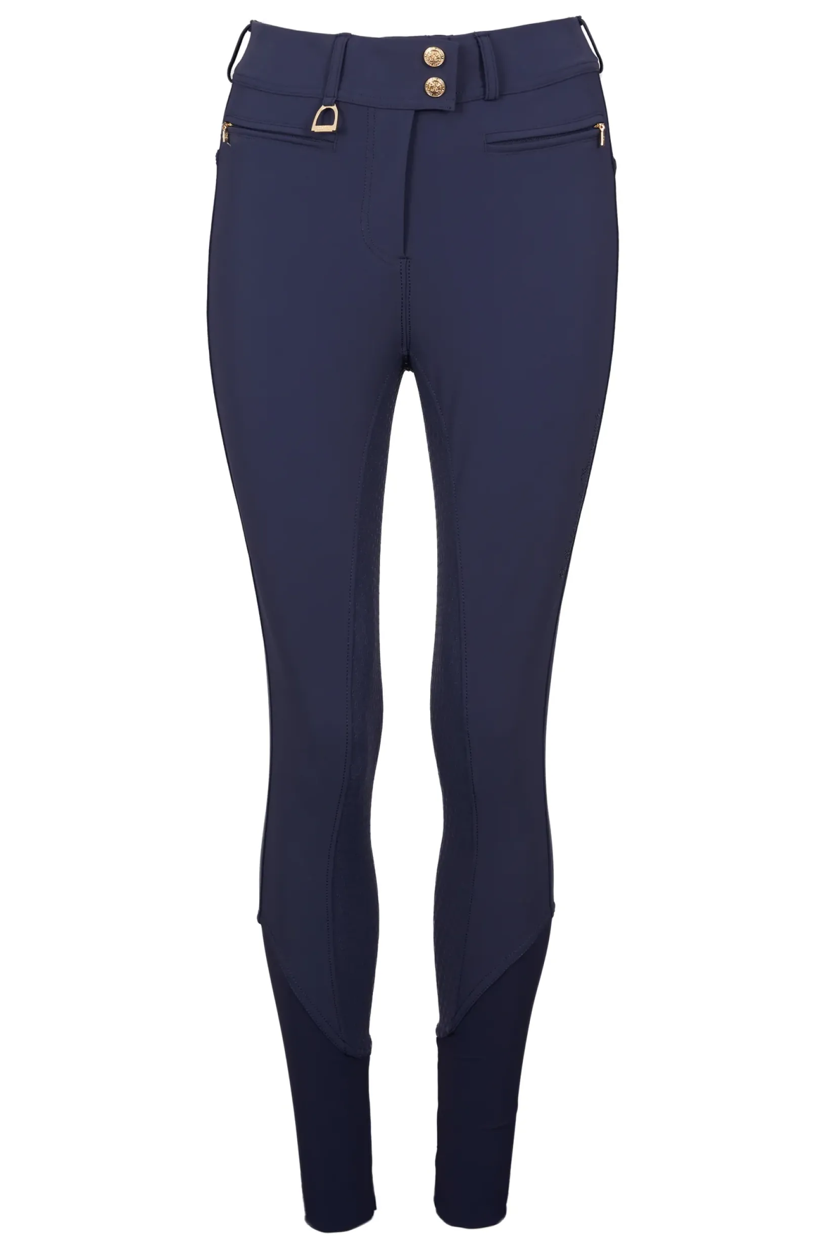 Holland Cooper Shop By Product|Training Wear-Premium Mid Rise Breeches Yale Blue