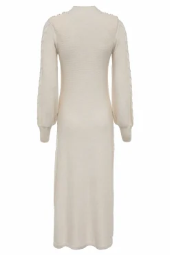 Holland Cooper Dresses|Knitwear-Rachel Maxi Dress Oatmeal