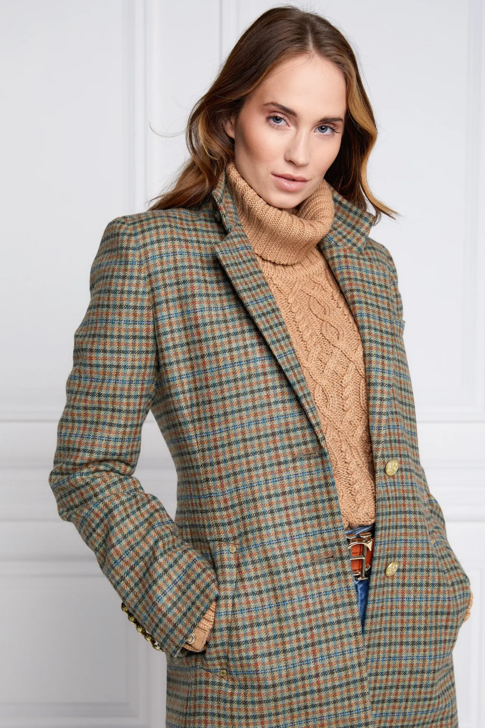 Holland Cooper Coats|In Stock Tailoring-Regency Coat Bredon Tweed